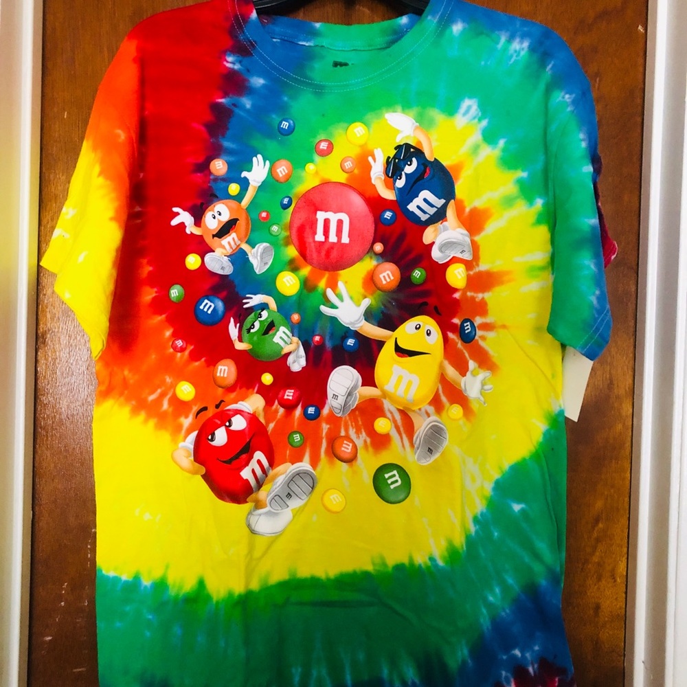 M&M’s Tye Dye Shirt Unisex